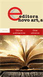 Mobile Screenshot of editoranovoart.com